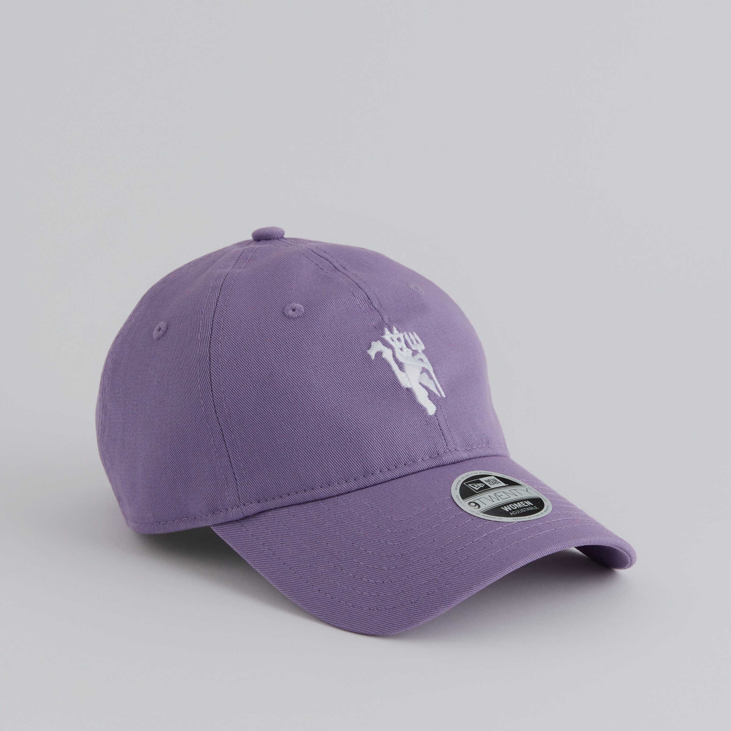 Manchester United x New Era Womens Devil 9Twenty Cap Purple Purple Detail [2-5]