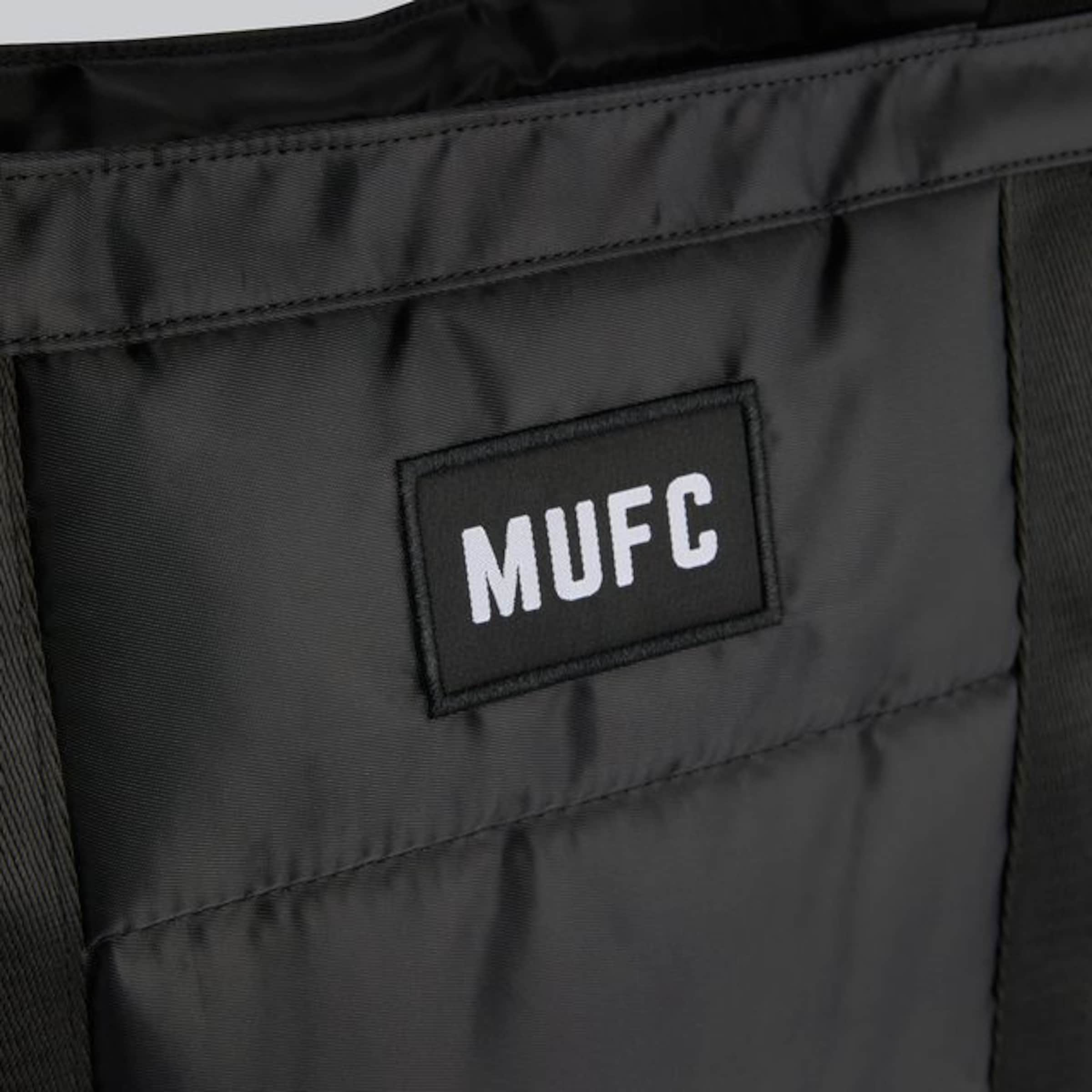 Manchester United MUFC Tote Black Black Detail [3-4]