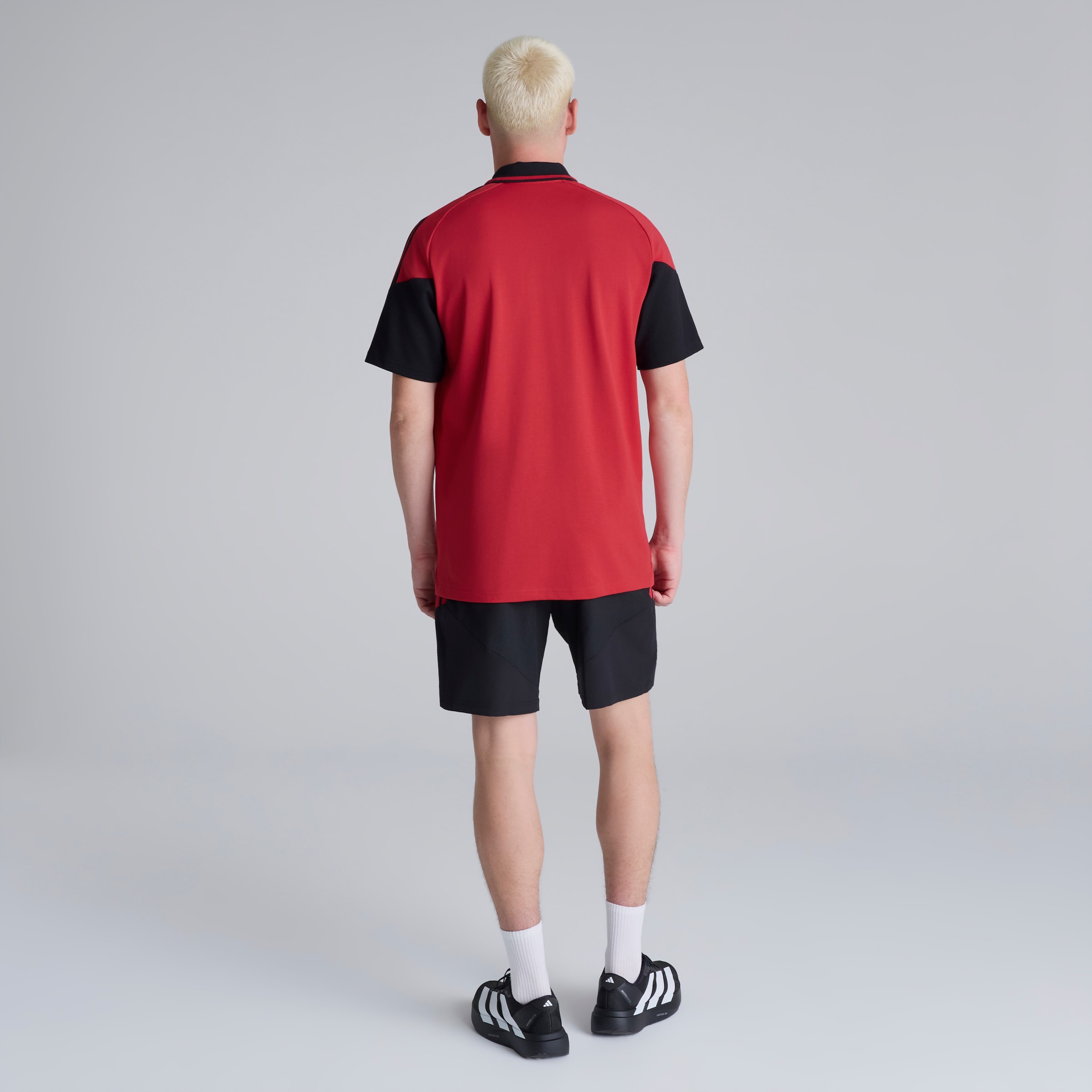 Manchester United 26/27 Training Tiro Downtime Shorts Black Black Detail [2-6]