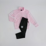 Manchester United x adidas Little Kids Essentials 3-Stripes CLIMACOOL Tracksuit Pink