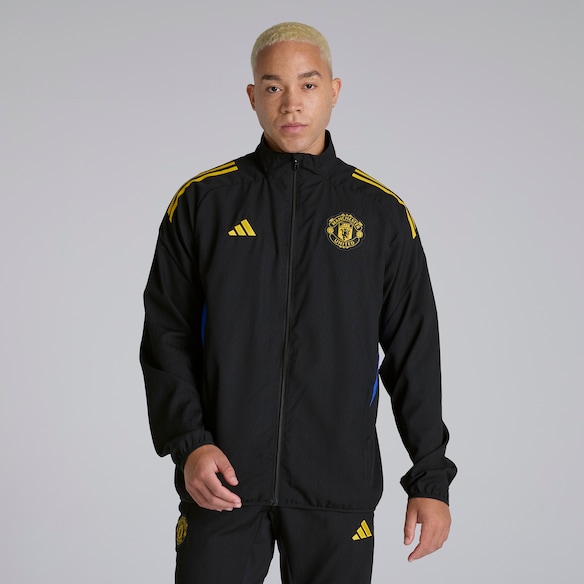 Manchester United Tiro 25 Competition Presentation Jacket Negro