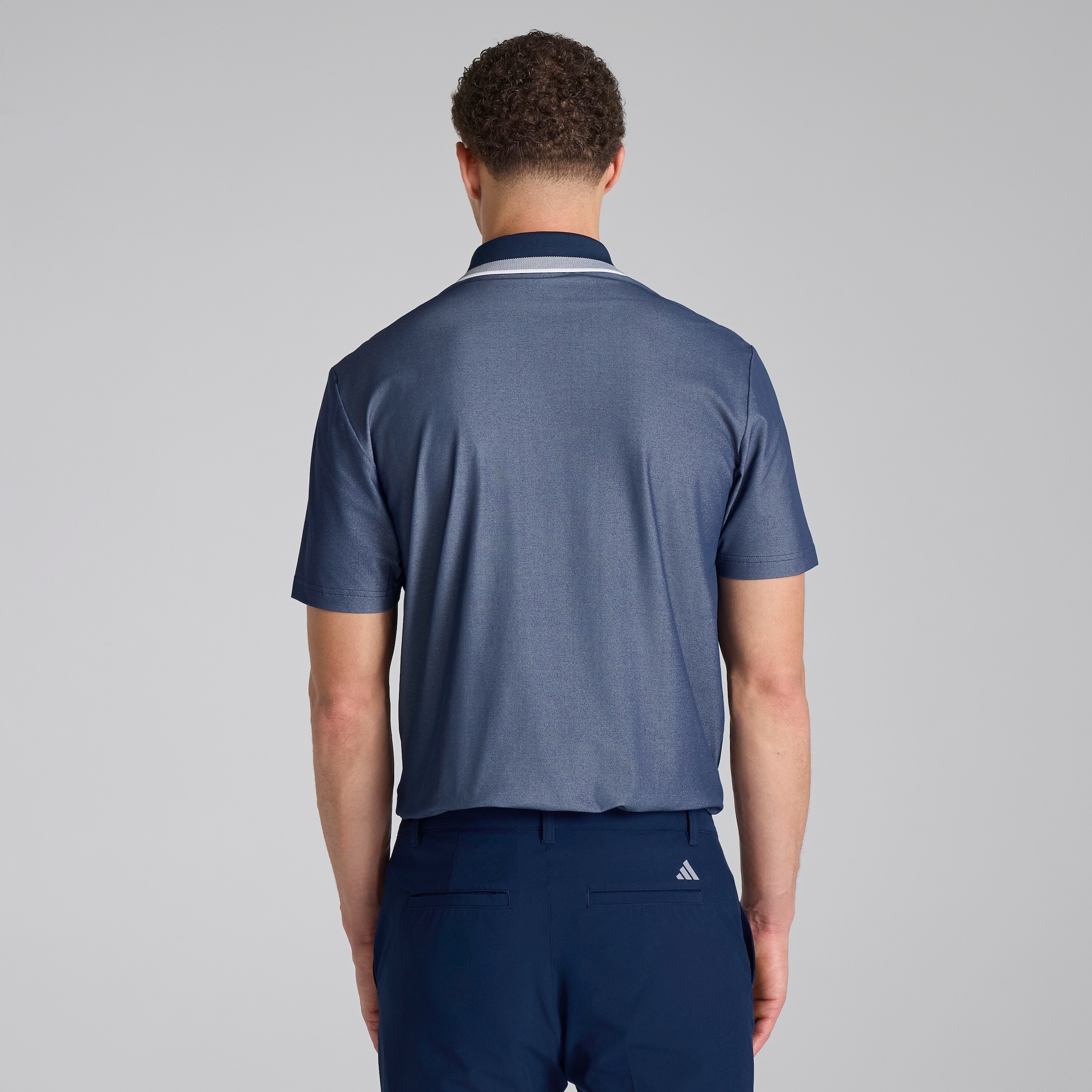 Manchester United x adidas Ultimate365 Tour Pique Polo Shirt Navy Navy blue Detail [2-5]