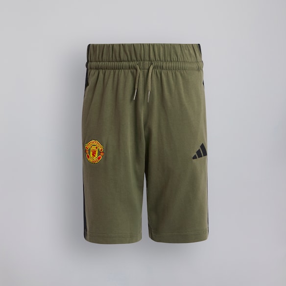 Manchester United x adidas Kids Essentials Shorts Green Green