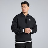 Manchester United Hated Adored Never Ignored Quarter Zip Sweatshirt Black