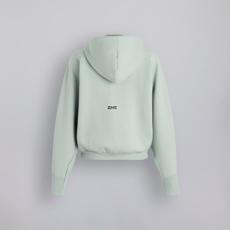 Buy Manchester United x adidas Womens Full-Zip Hoodie Grey