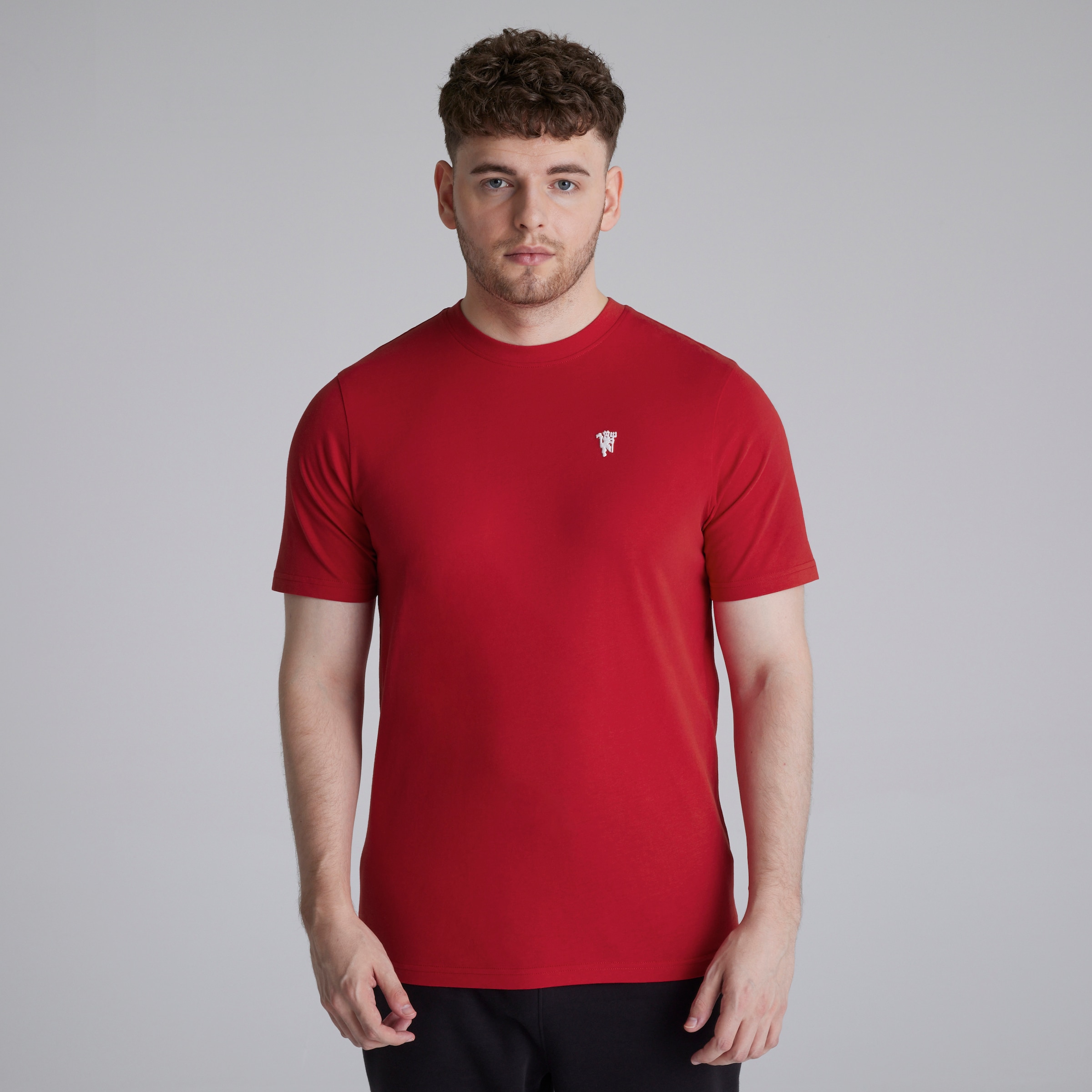 Manchester United Devil Essentials T-Shirt Red Red
