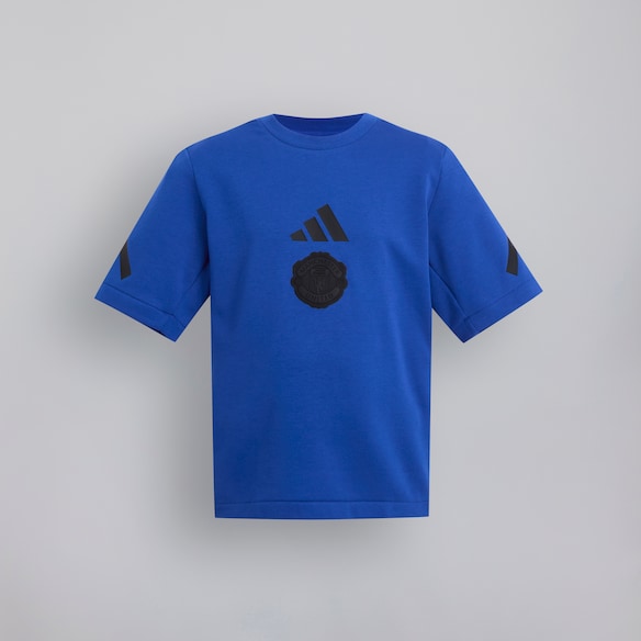 Manchester United x adidas Kids adidas Z.N.E. T-Shirt Blue Blue