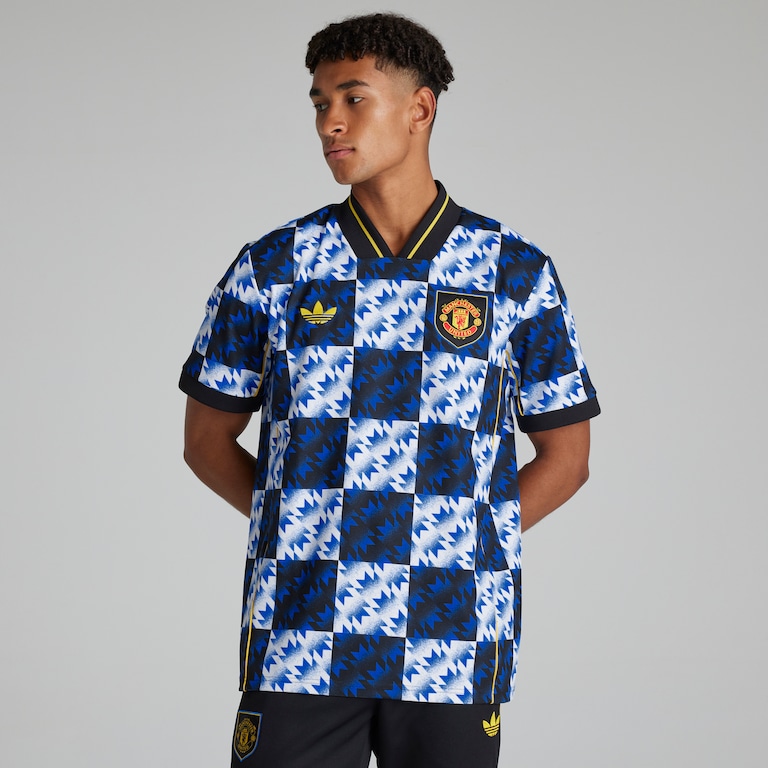 Manchester United x adidas LFSTLR Jersey Blue