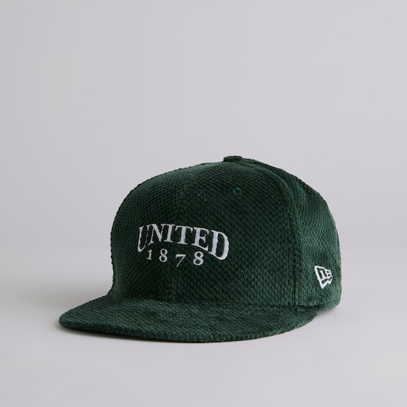 Manchester United x New Era Bobble Texture 9Fifty Cap Green Verde
