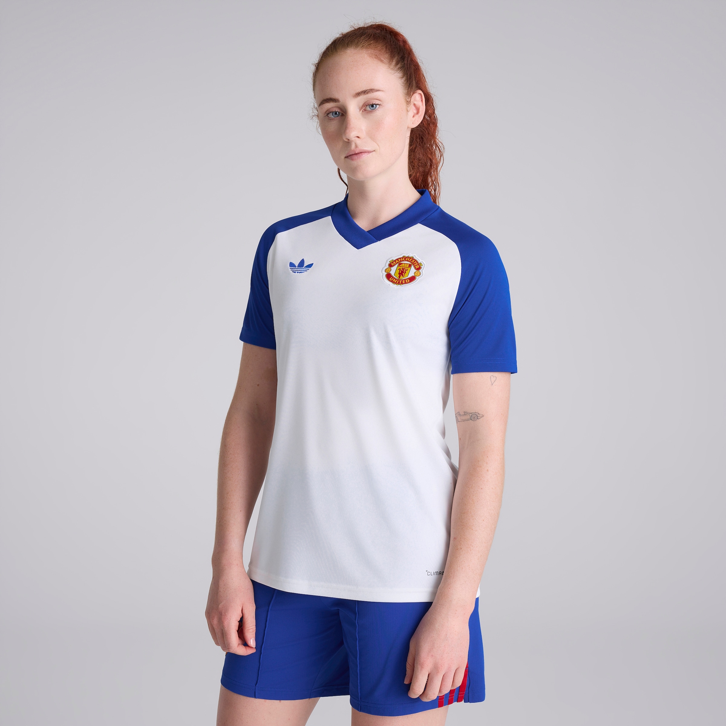 Manchester United Womens 26/27 Away Pre Match Jersey 白色