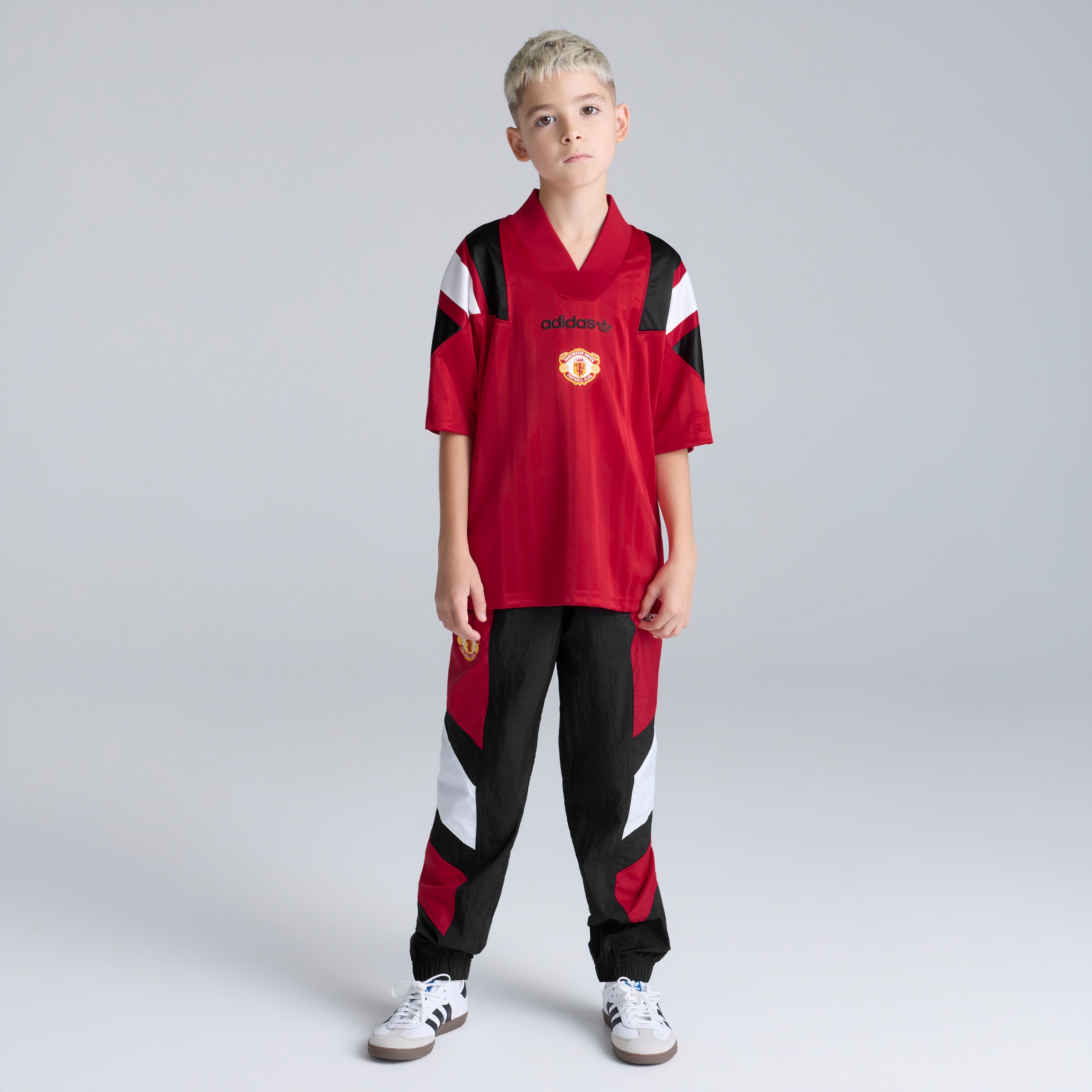 Manchester United x adidas Kids EQT Jersey Red Red Detail [3-5]