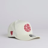 Manchester United x New Era Puff Print Golfer Cap Stone