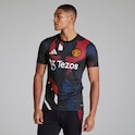 Manchester United Mens Pre-Match Jersey Black