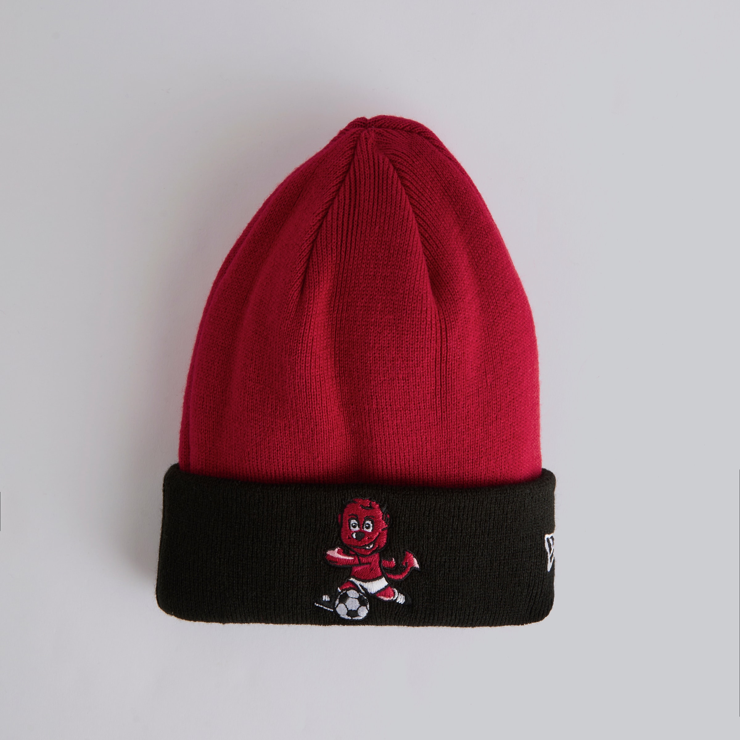 Manchester United x New Era Kids Fred The Red Beanie Red Red
