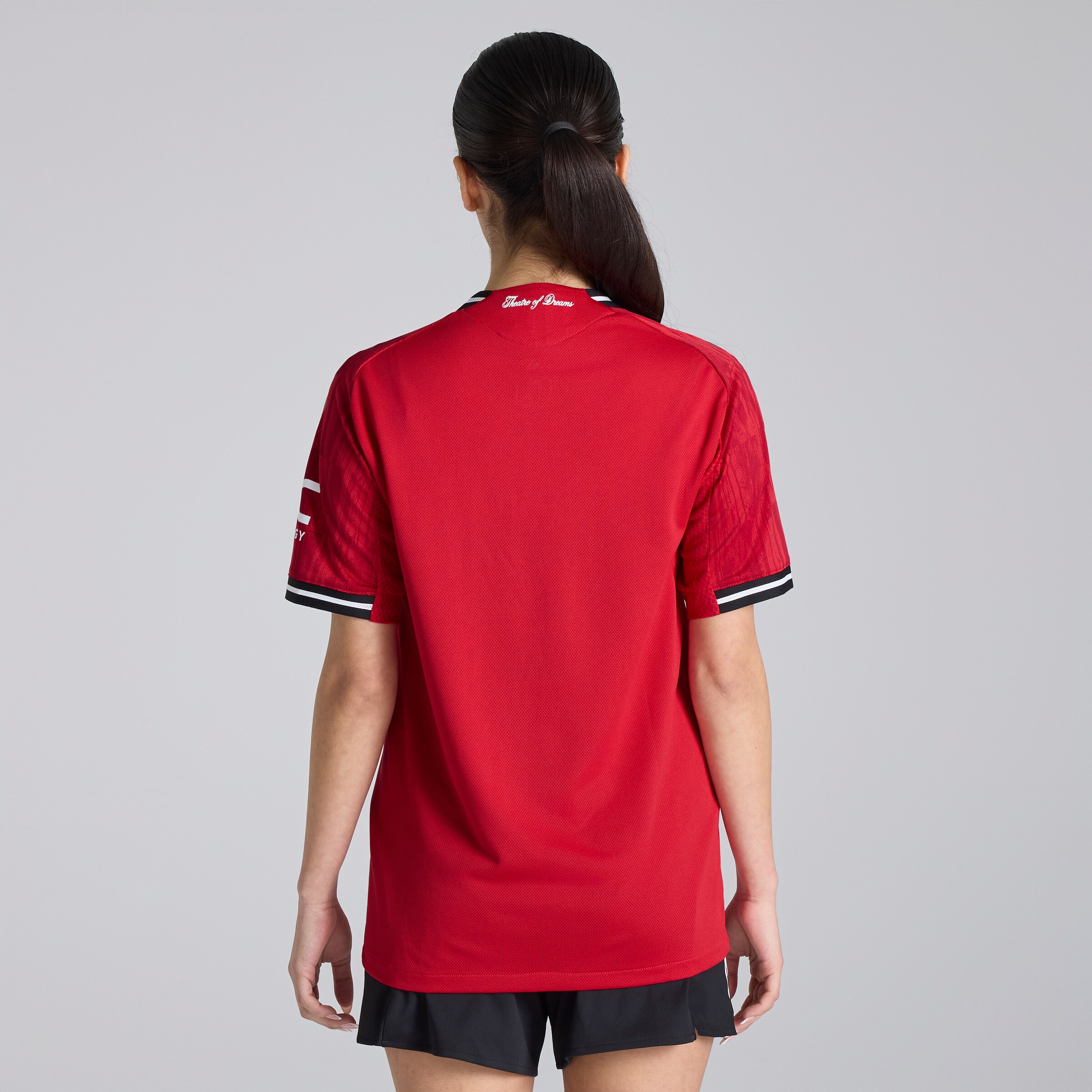 Manchester United Home Authentic RED Jersey Red Detail [9-10]