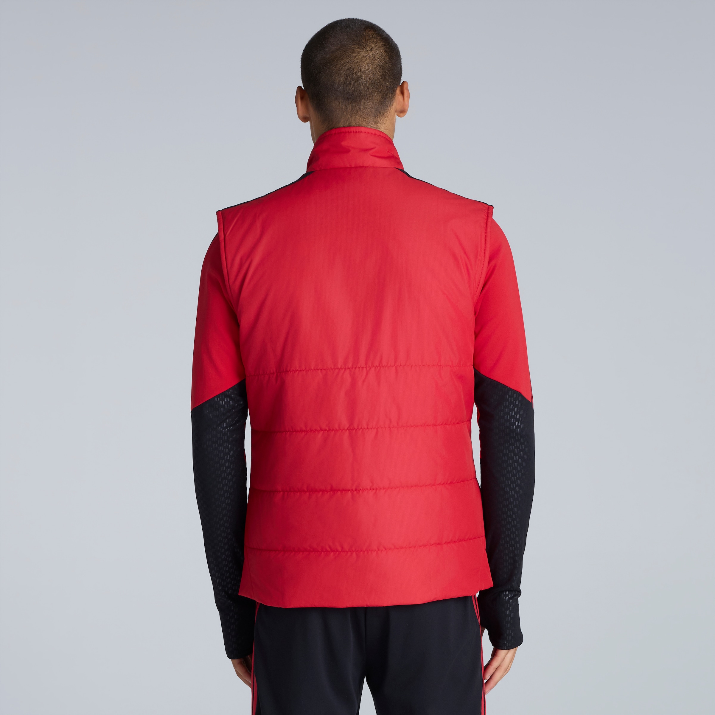 Manchester United 26/27 Training Tiro Winterized Vest Red (Sponsored) Red Detail [2-5]