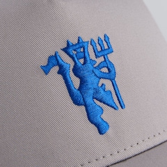 Manchester United x New Era Devil Trucker Cap Grey
