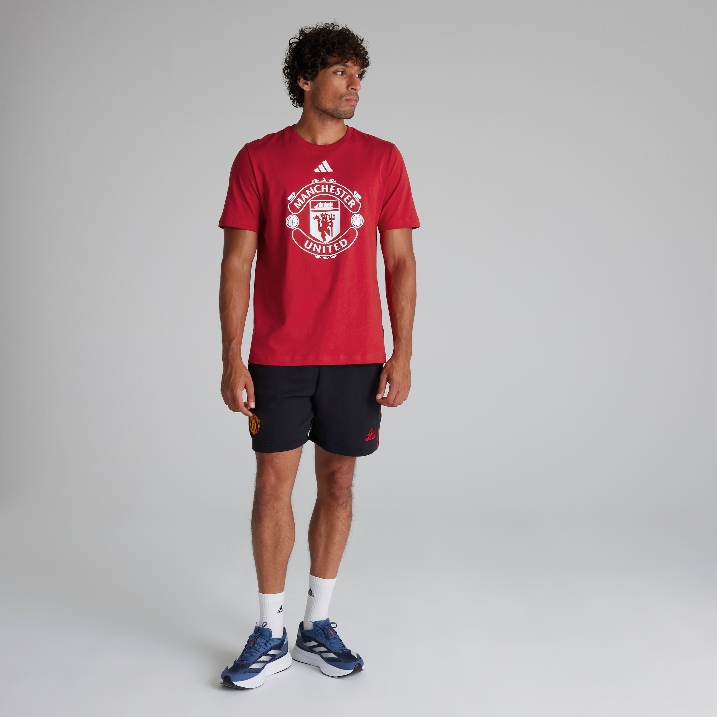 Manchester United DNA Graphic T-Shirt Red Detail [3-6]