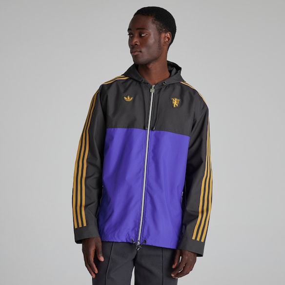Manchester United Terrace Icons Parka Negro