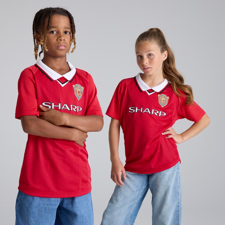 Manchester United Kids 1999 Champions League Final Shirt Red