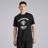 Manchester United Varsity T-Shirt Black