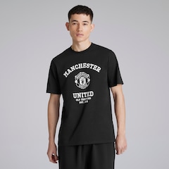 Manchester United Varsity T-Shirt Black