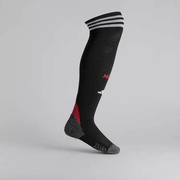 Manchester United 25/26 Home Socks Black Black