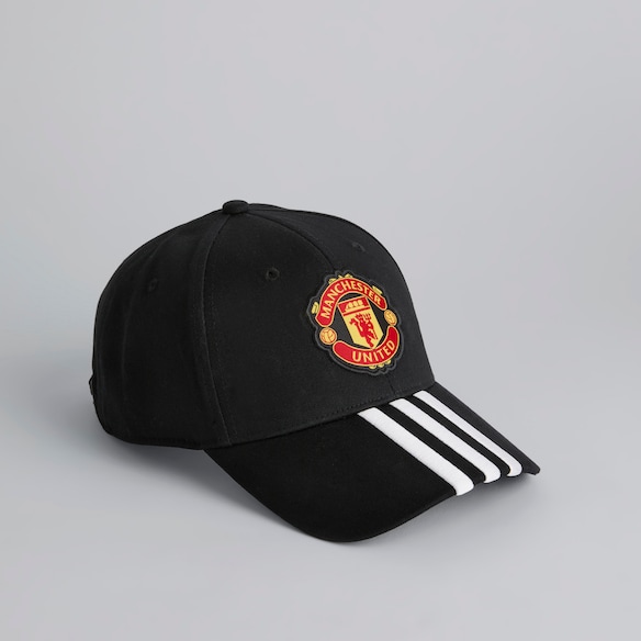 Manchester United Baseball Cap Black Negro