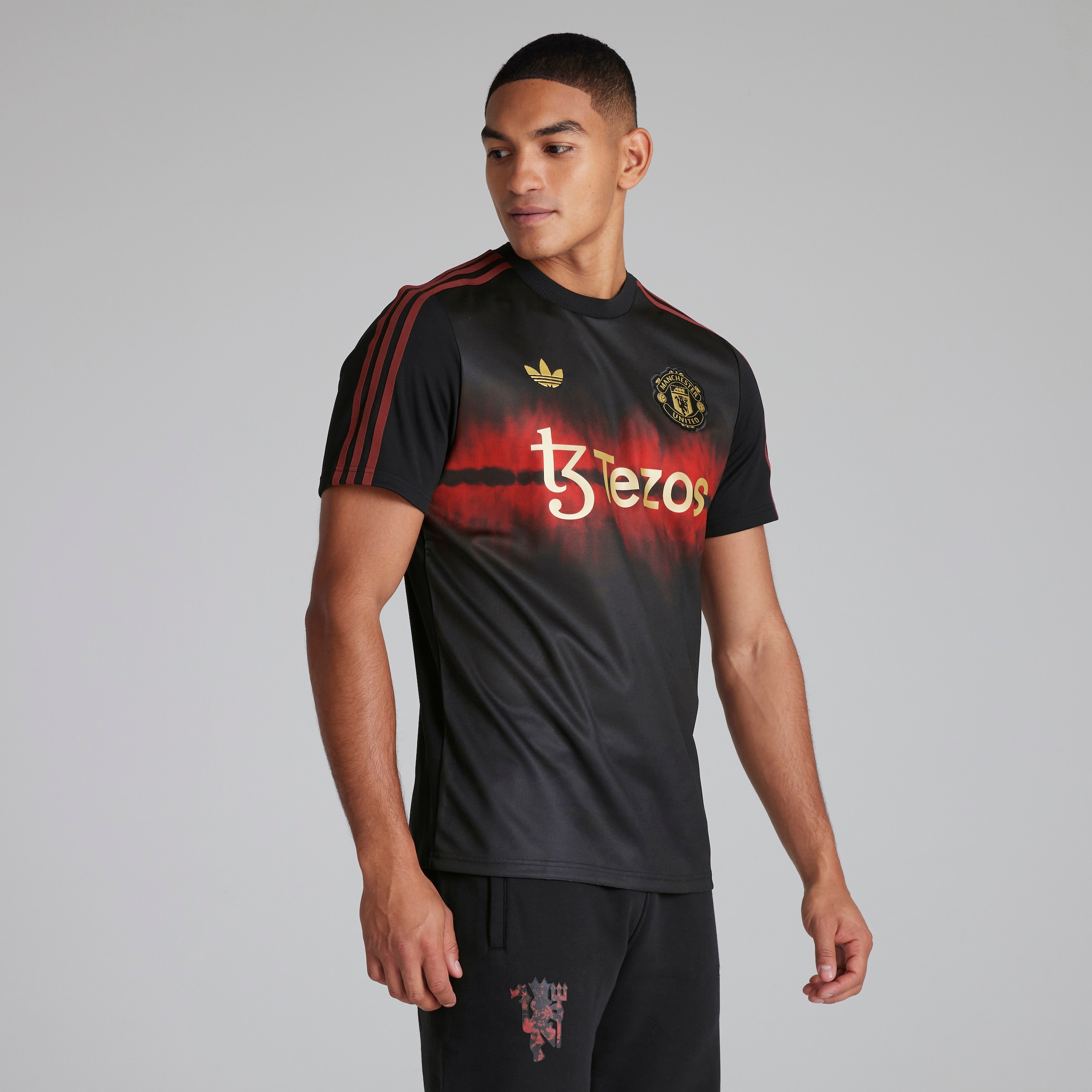 Buy Manchester United x adidas Lunar New Year Jersey Black Manchester United Store