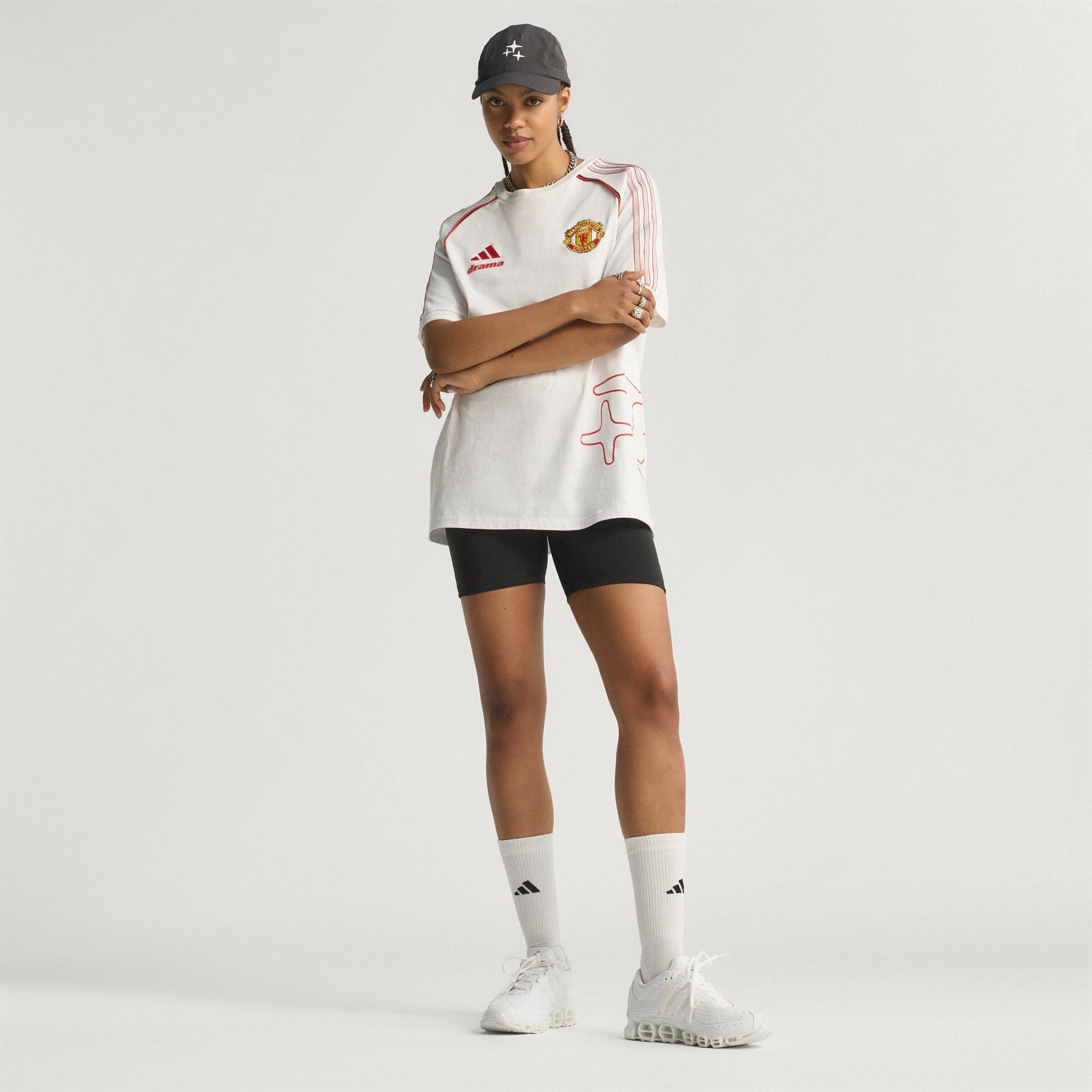 Manchester United x Drama Call Cap Black Detail [6-8]