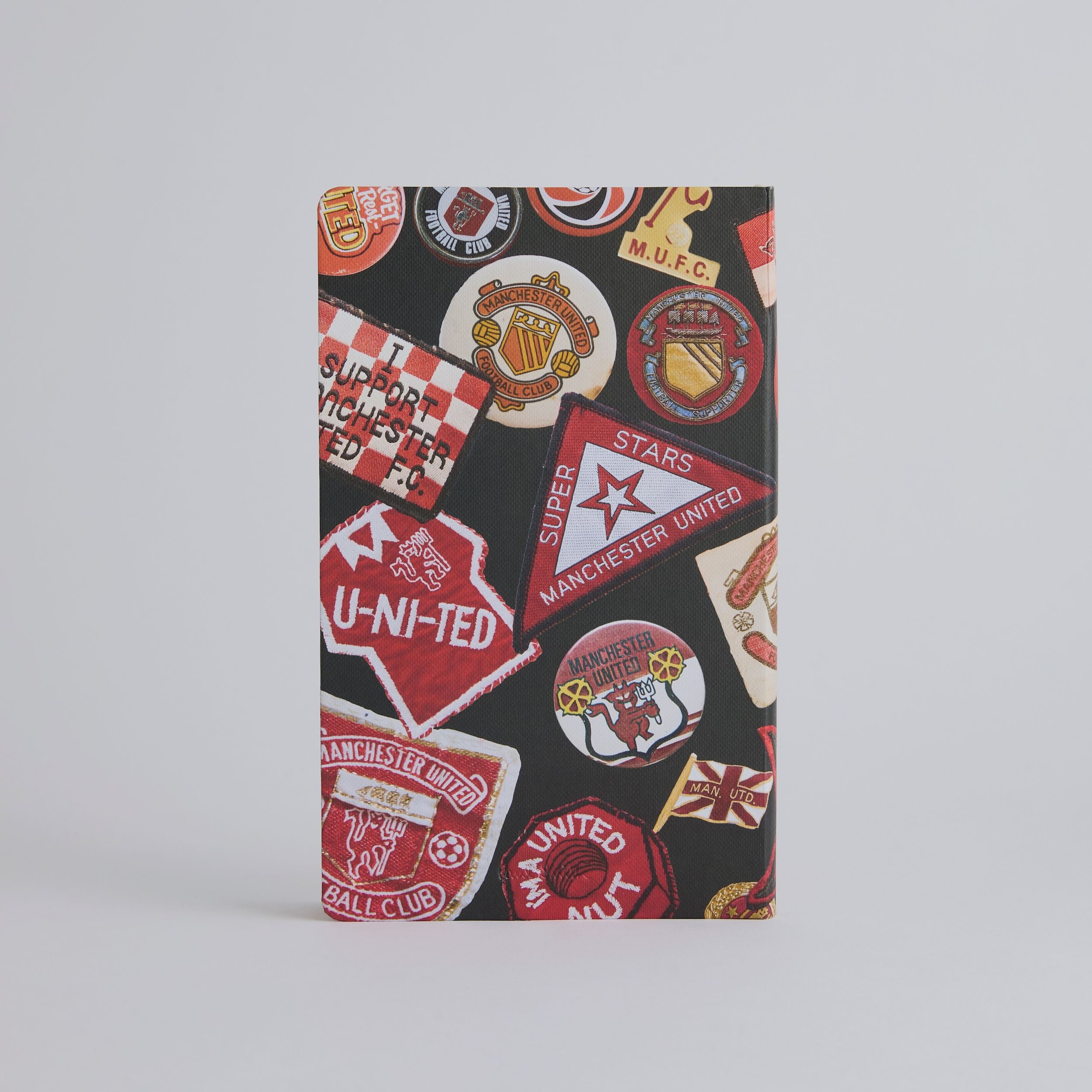 Manchester United x Paul Smith Fan Badge Print Notebook Black 黑色 细节 [2-5]