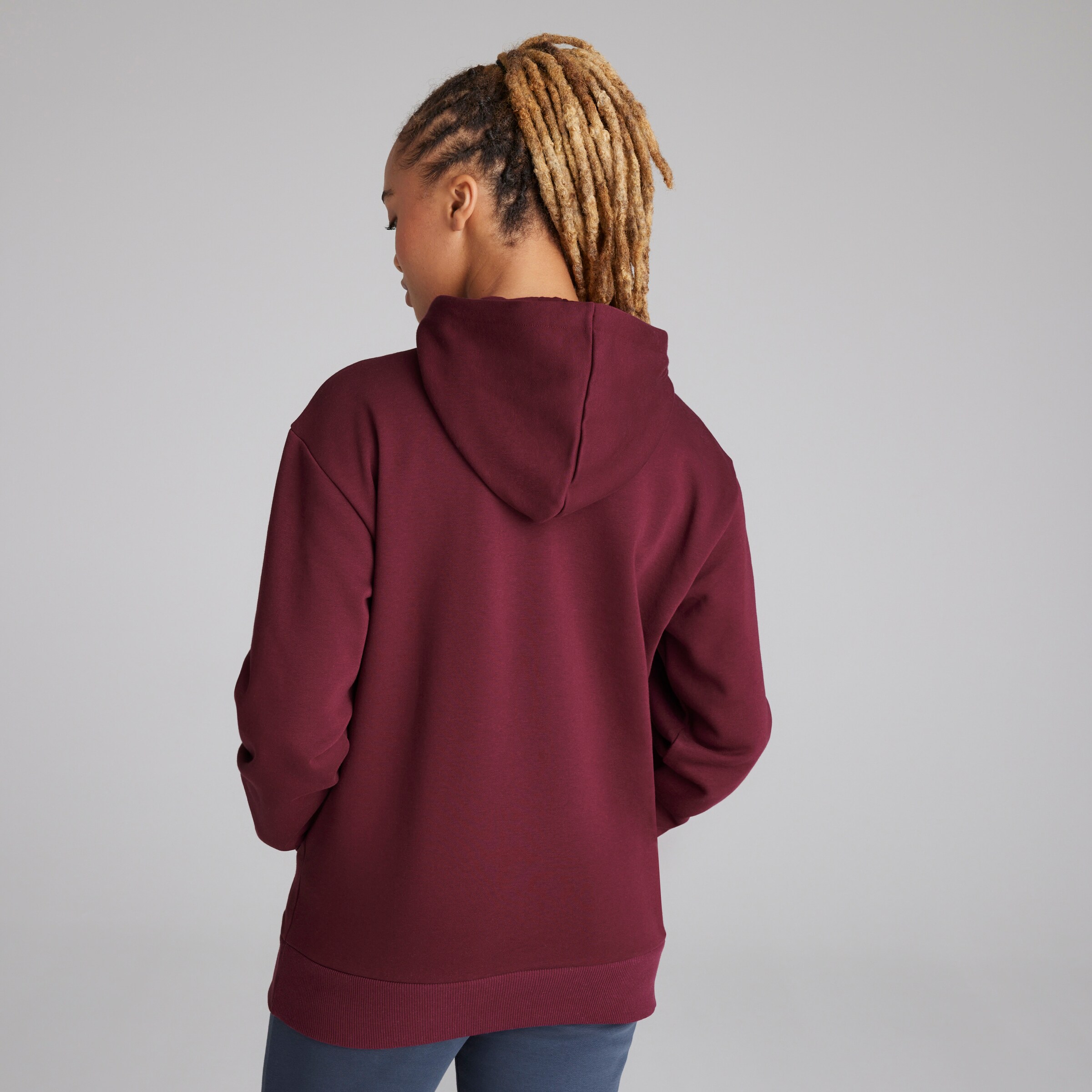 Manchester United x adidas SZNL Overhead Hoodie Red Red Detail [4-8]