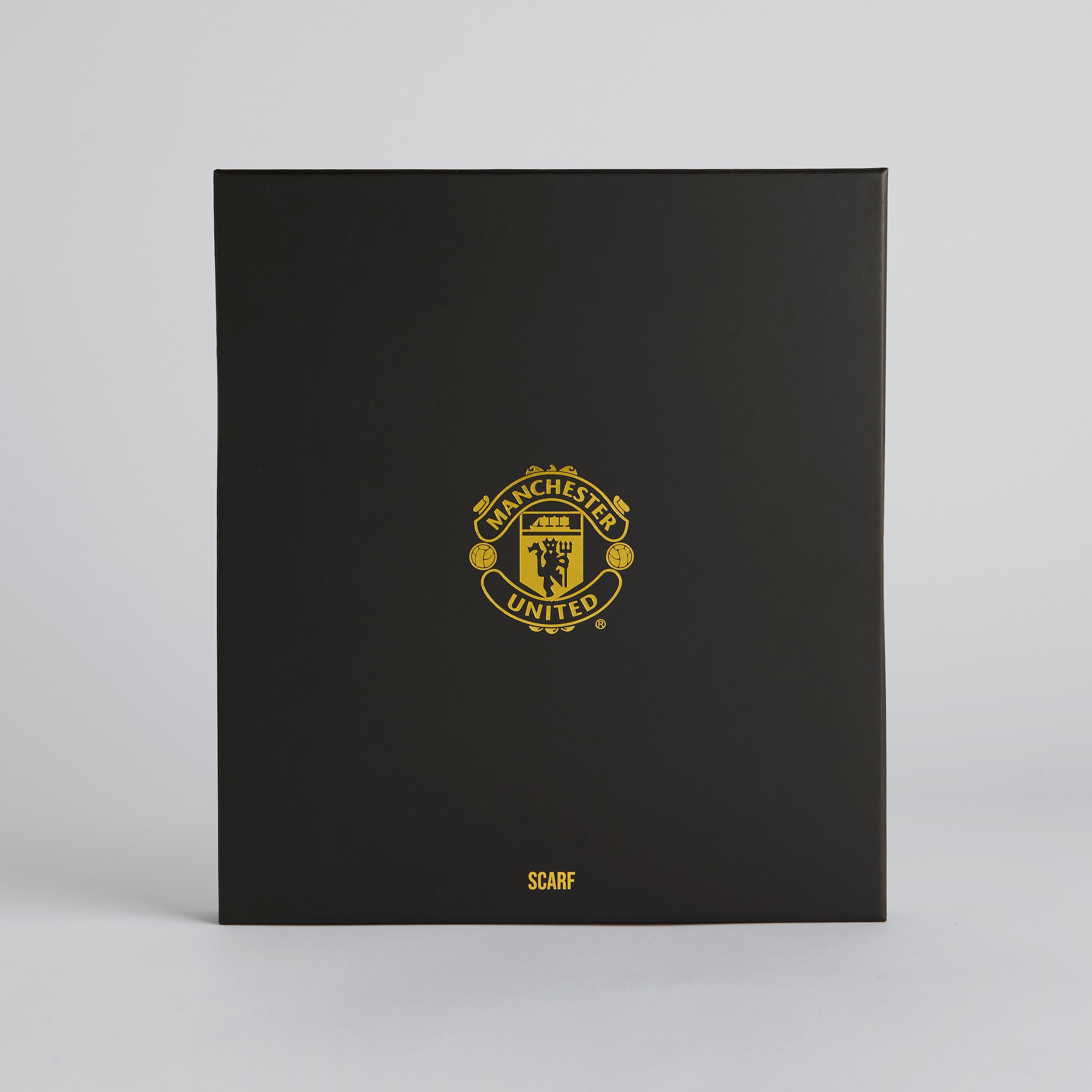 Manchester United Bar Scarf Gift Box Black Black Detail [2-5]