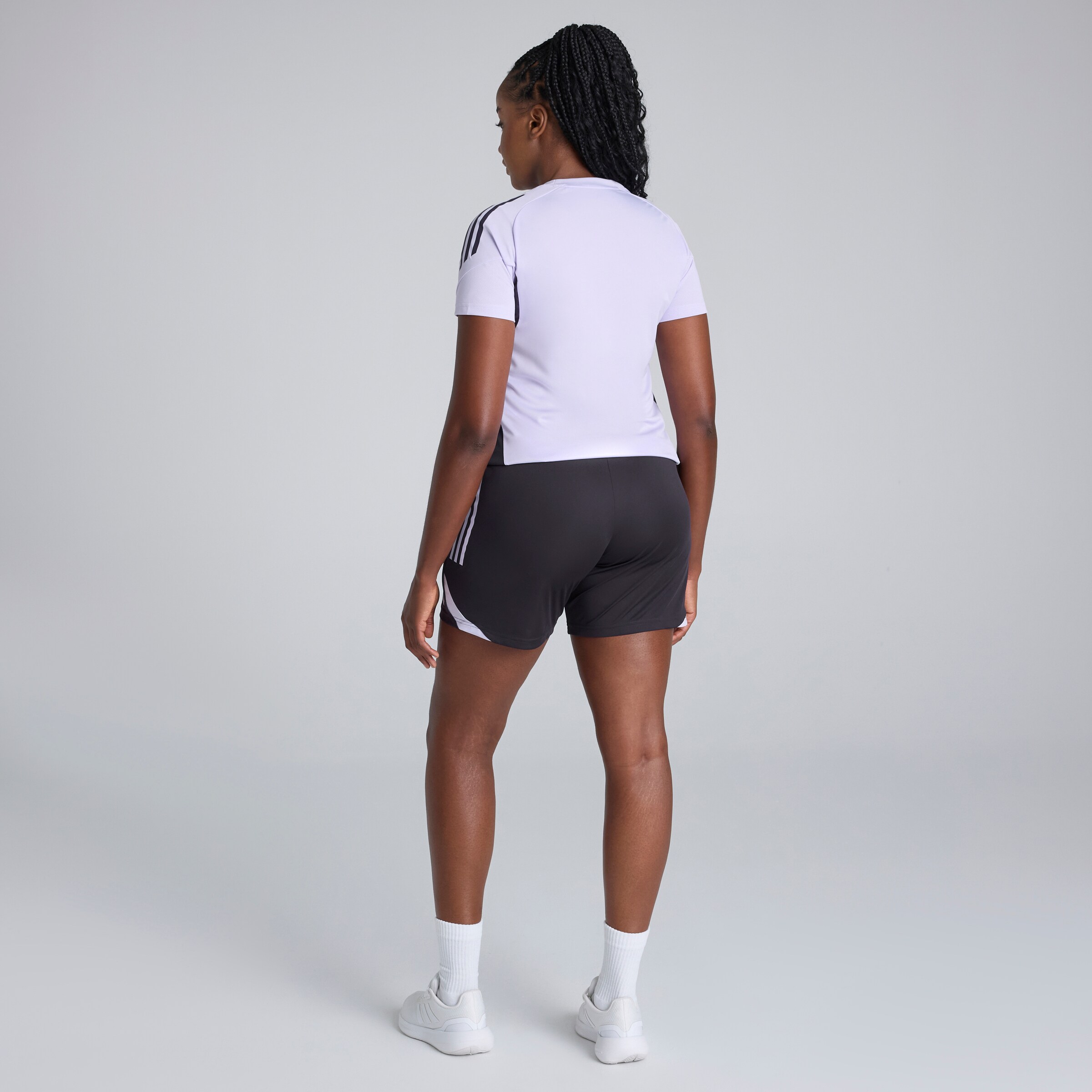 Manchester United Tiro 25 Competition Training Shorts Purple Detail [2-5]