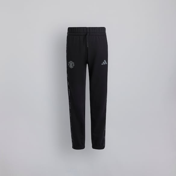 Manchester United x adidas Kids Essentials Camo Joggers Black Black