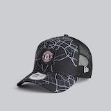 Manchester United x New Era AOP Trucker Cap Black