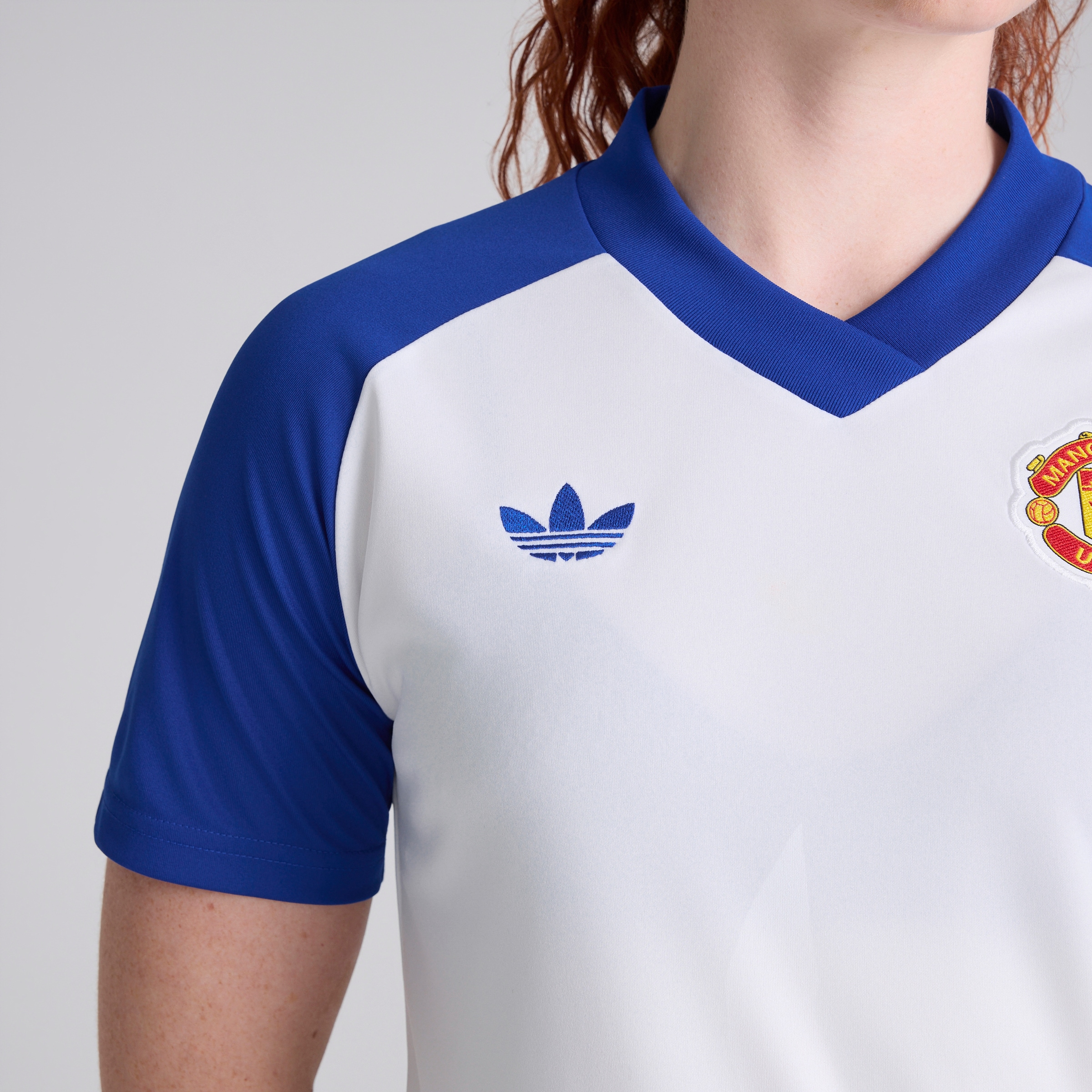 Manchester United Womens 26/27 Away Pre Match Jersey Blanc Détail [5-5]