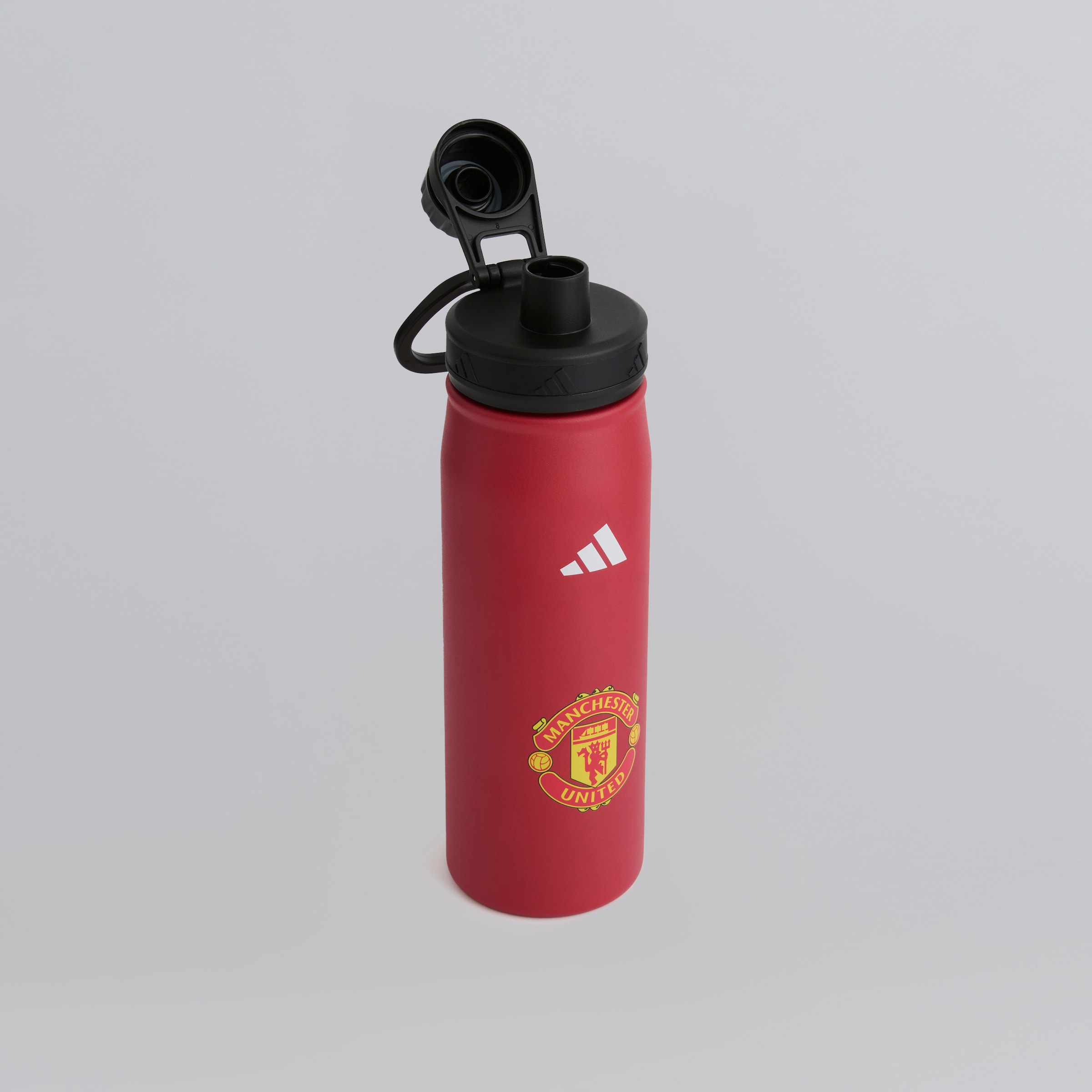 Manchester United x adidas Home Metal Bottle Red 红色 细节 [3-5]