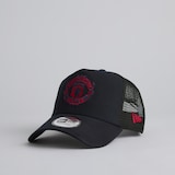 Manchester United x New Era Seasonal Trucker Cap Black