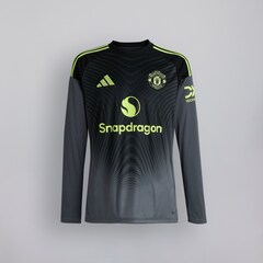 Manchester United Kids 25/26 Goalkeeper Long Sleeve Jersey