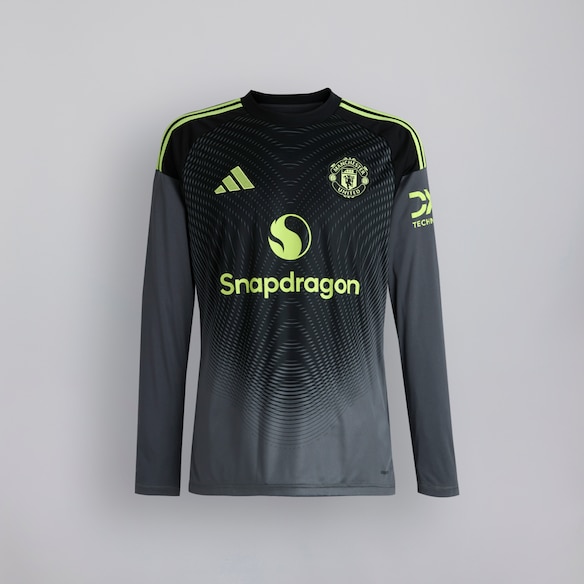 Manchester United Kids 25/26 Goalkeeper Long Sleeve Jersey Green