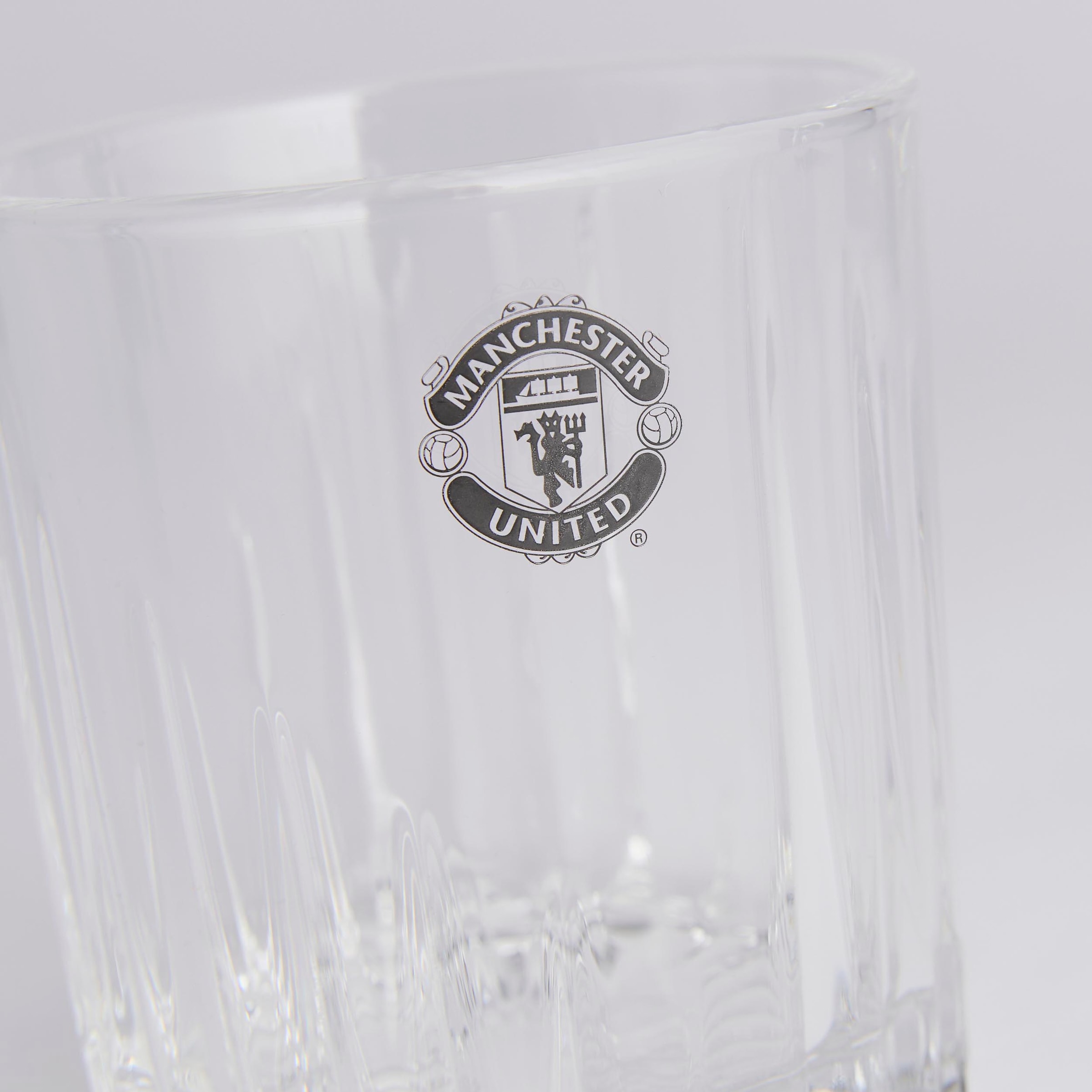 Manchester United Whisky Tumbler Set Black Detail [4-4]