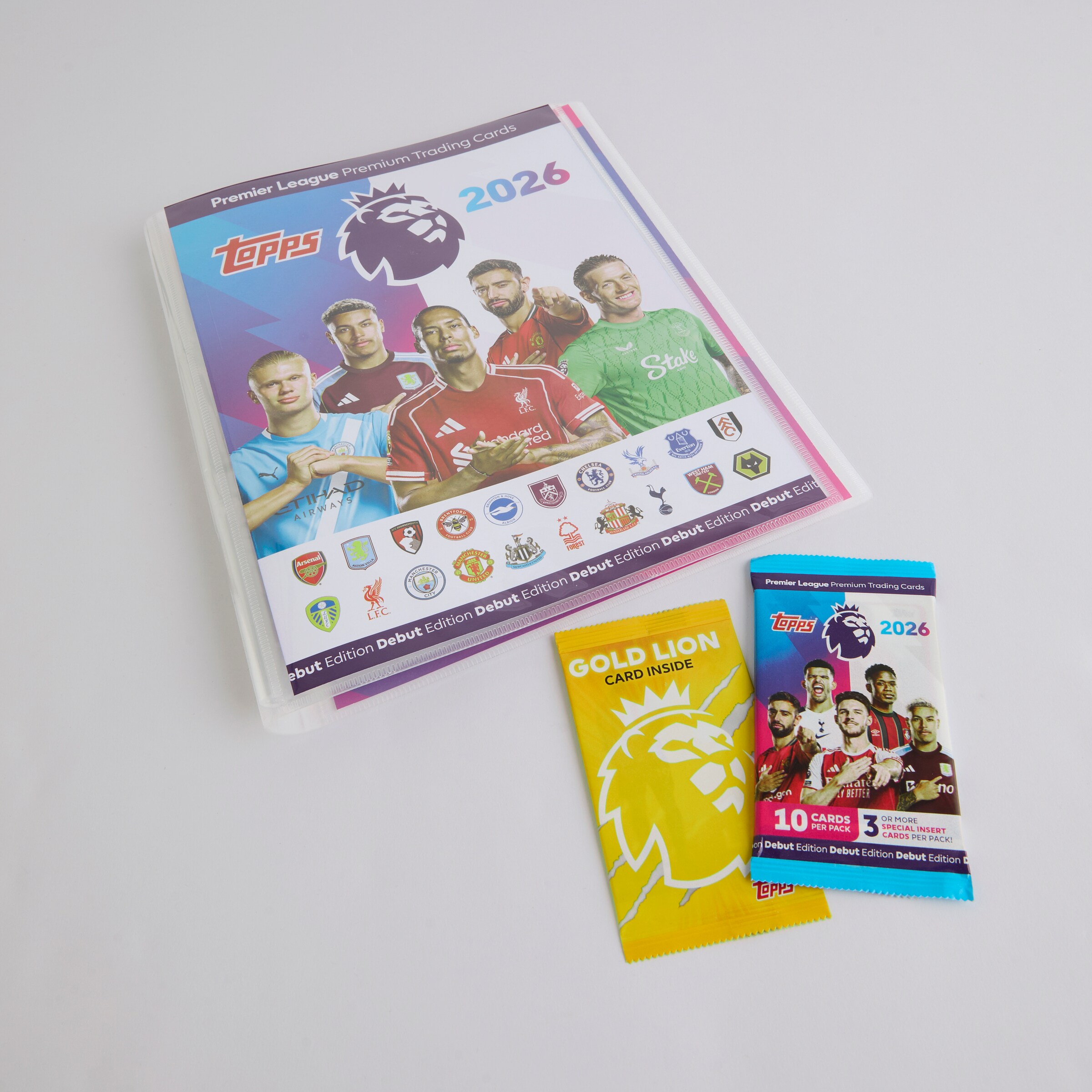 Topps Premier League Collection Trading Cards Starter Pack Multi Detail [3-4]