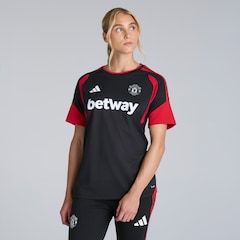 Manchester United Womens 26/27 Training Tiro Authentic Jersey Black (Sponsored)