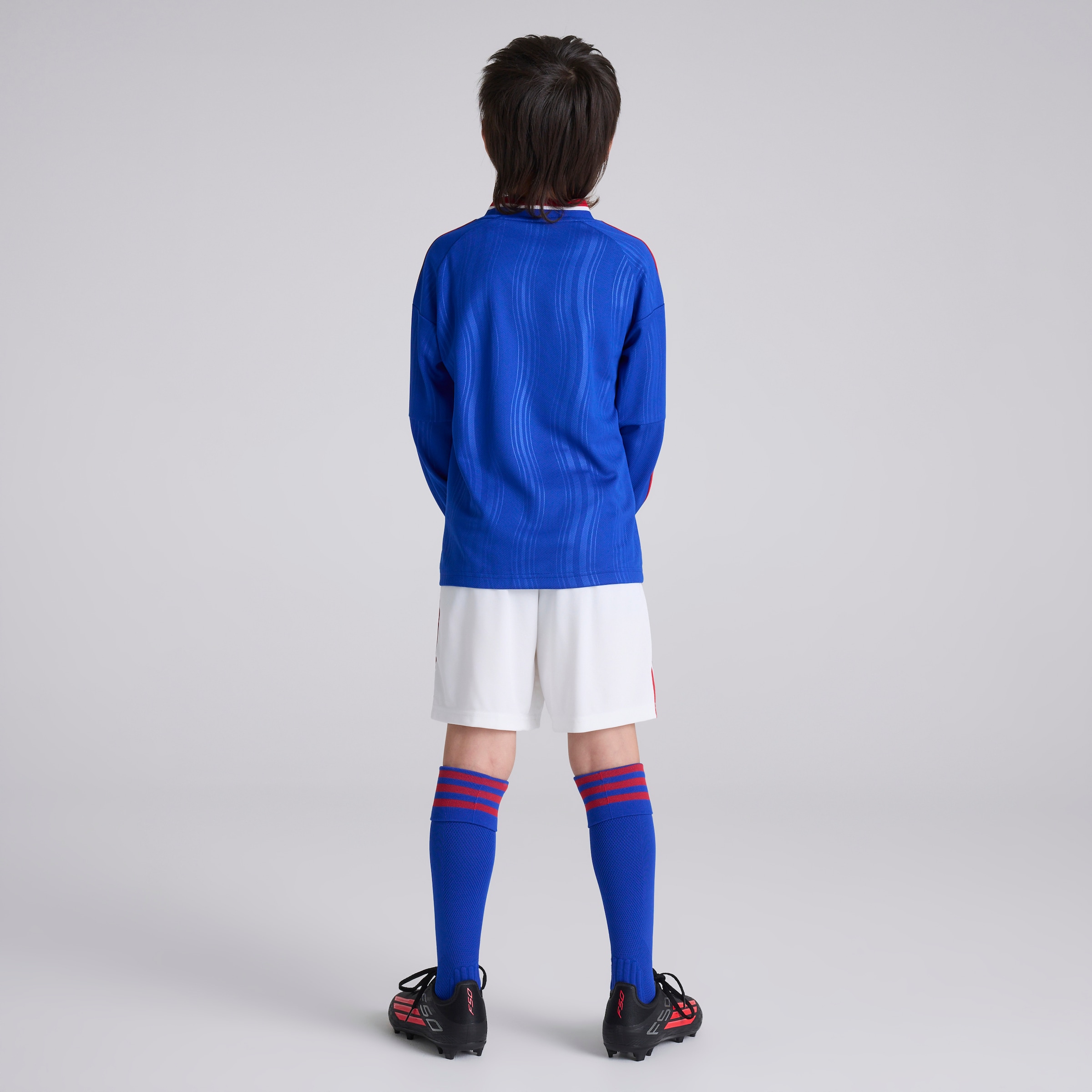 Manchester United Kids 26/27 Away Shorts White 白色 细节 [3-6]