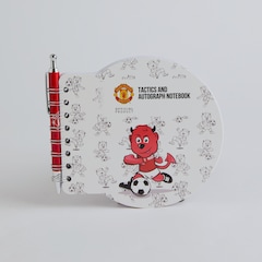 Manchester United Fred the Red Notebook and Pen Set White