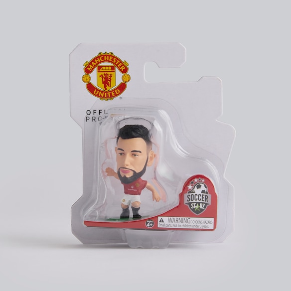 Manchester United SoccerStarz Bruno Fernandes Figurine Red 红色