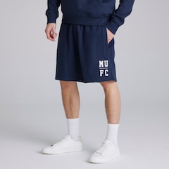 Manchester United Varsity Print Shorts Navy
