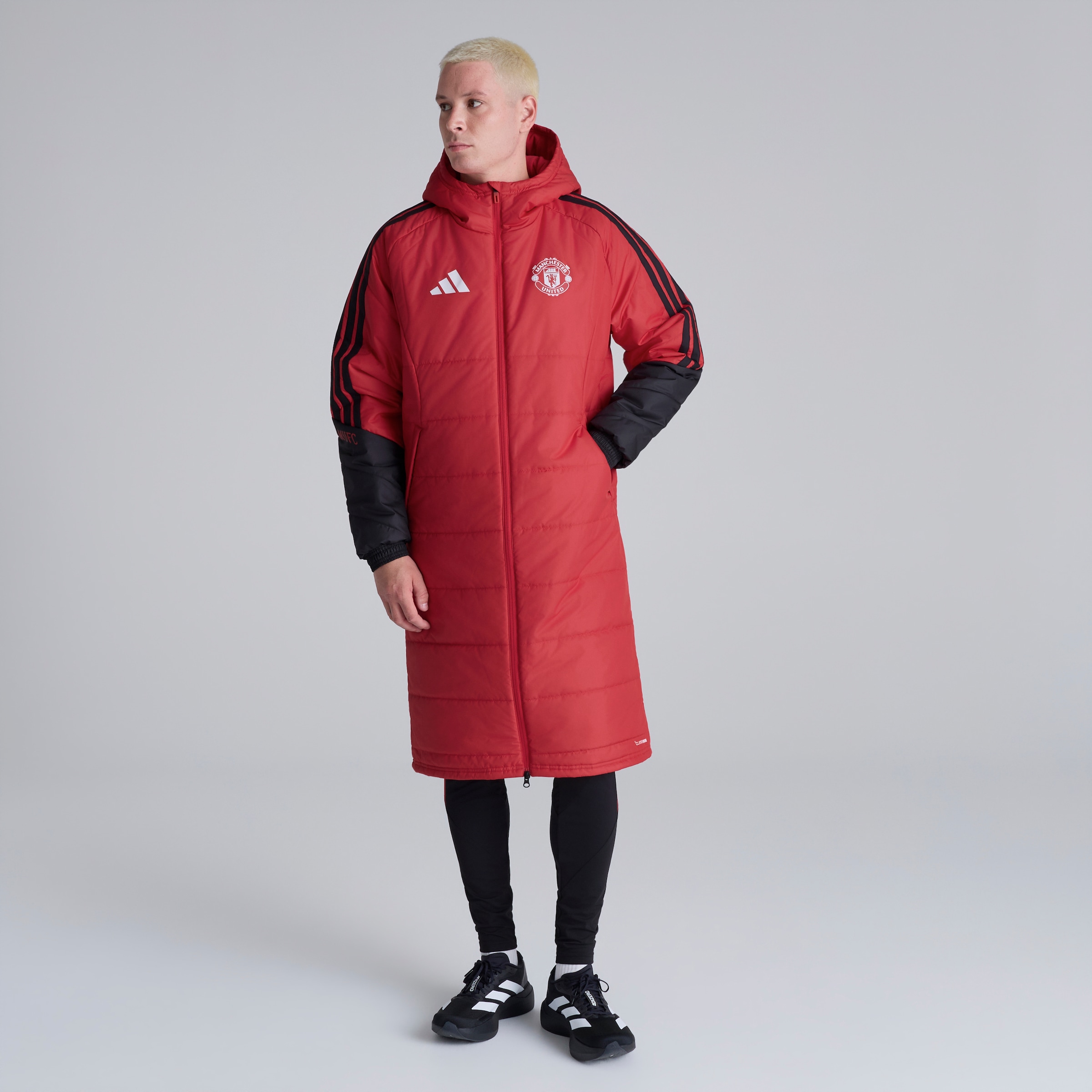 Manchester United 26/27 Training Tiro Authentic Long Coat Red Red