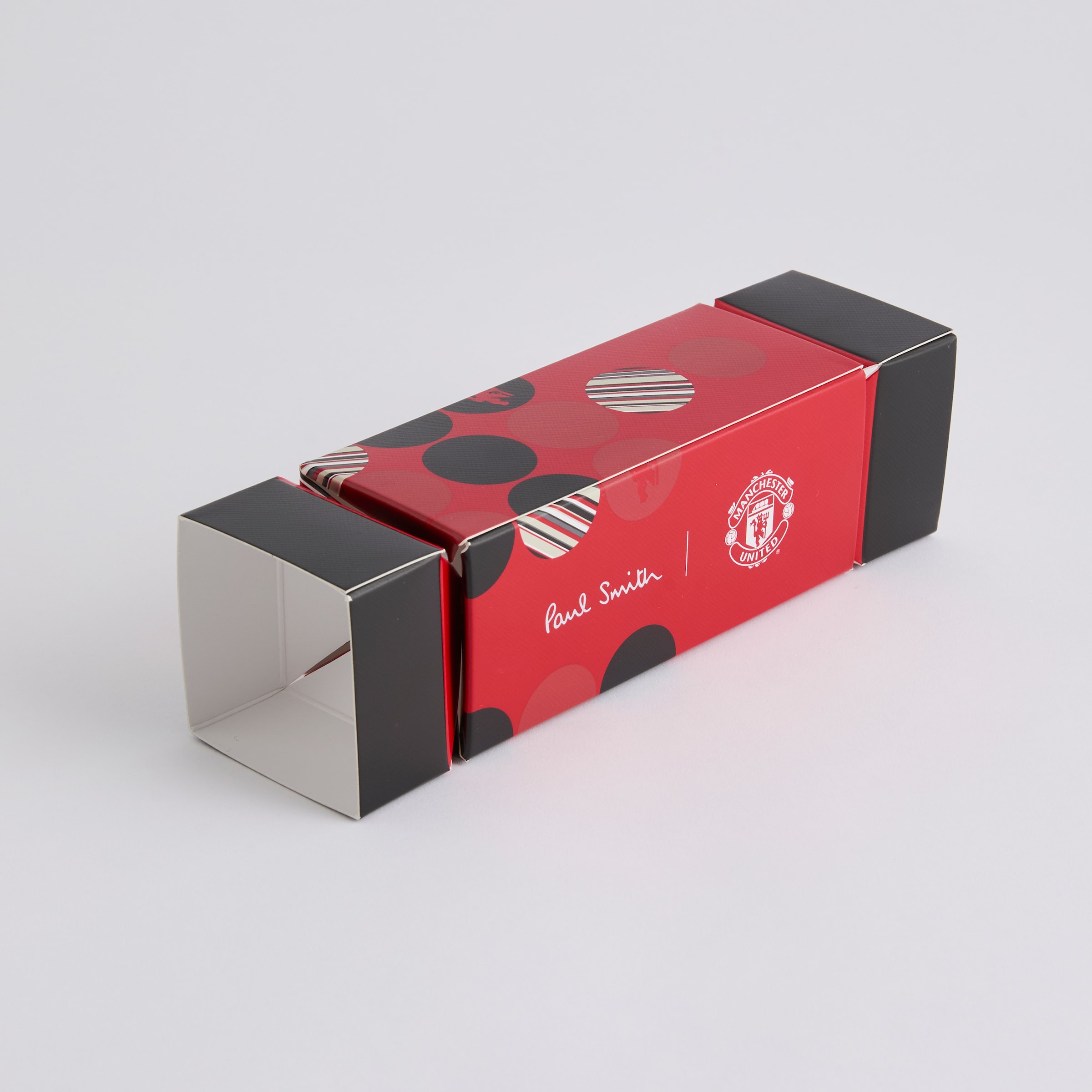 Manchester United x Paul Smith Socks Cracker Red Rouge Détail [3-6]